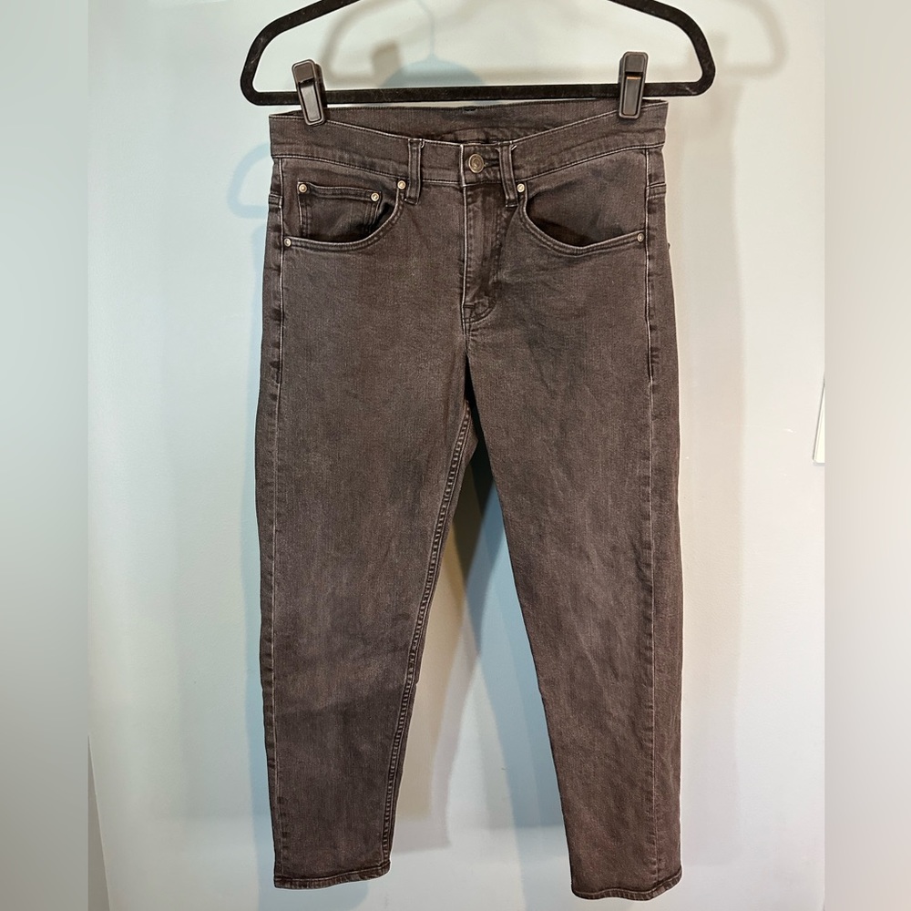 Asos Design Black Straight Jeans W30 L30